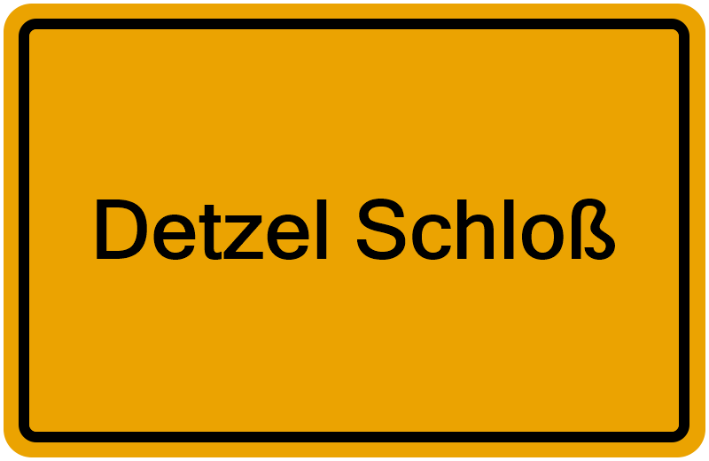 Handelsregisterauszug Detzel Schloß